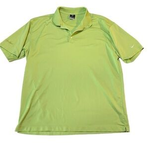 Nike golf polo shirt crown royal green men’s size XL